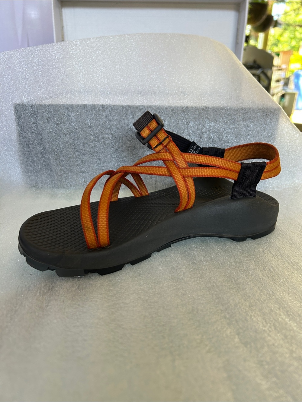 Chaco Orange and Black Z Sandals - Picture 7 of 8